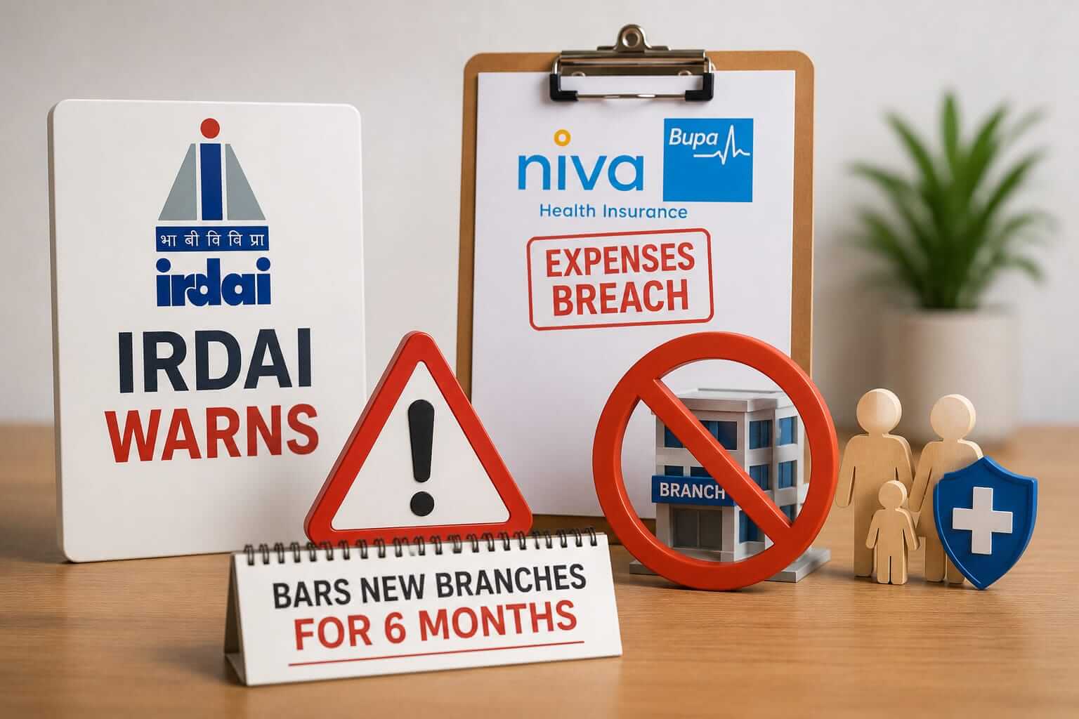 IRDAI Warns Niva Bupa Health Insurance Over Expenses Breach, Bars New Branches for 6 Months